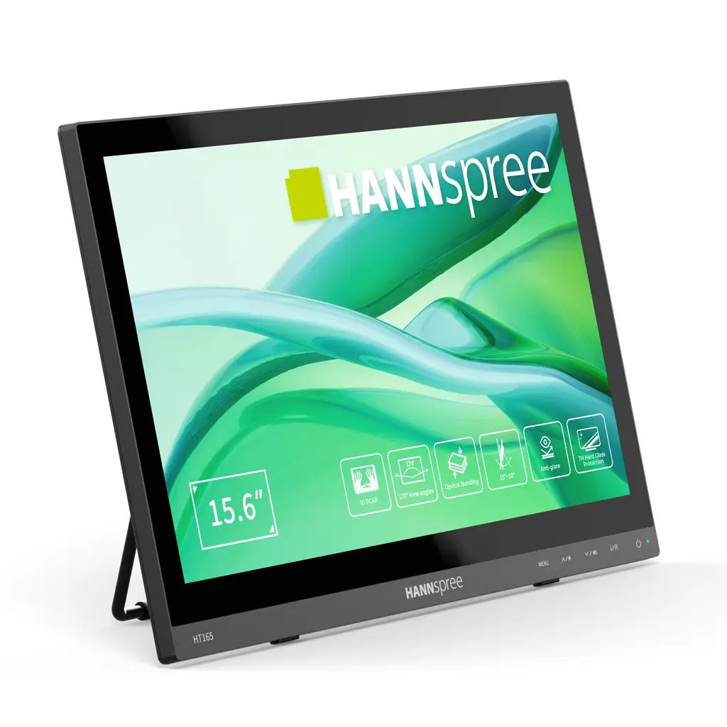 EAN 4711404025013 - Hannspree HT165HPB pantalla para PC 39,6 cm (15.6") 1920 x 1080 Pixeles Full HD LCD Pantalla táctil Negro imagen 4