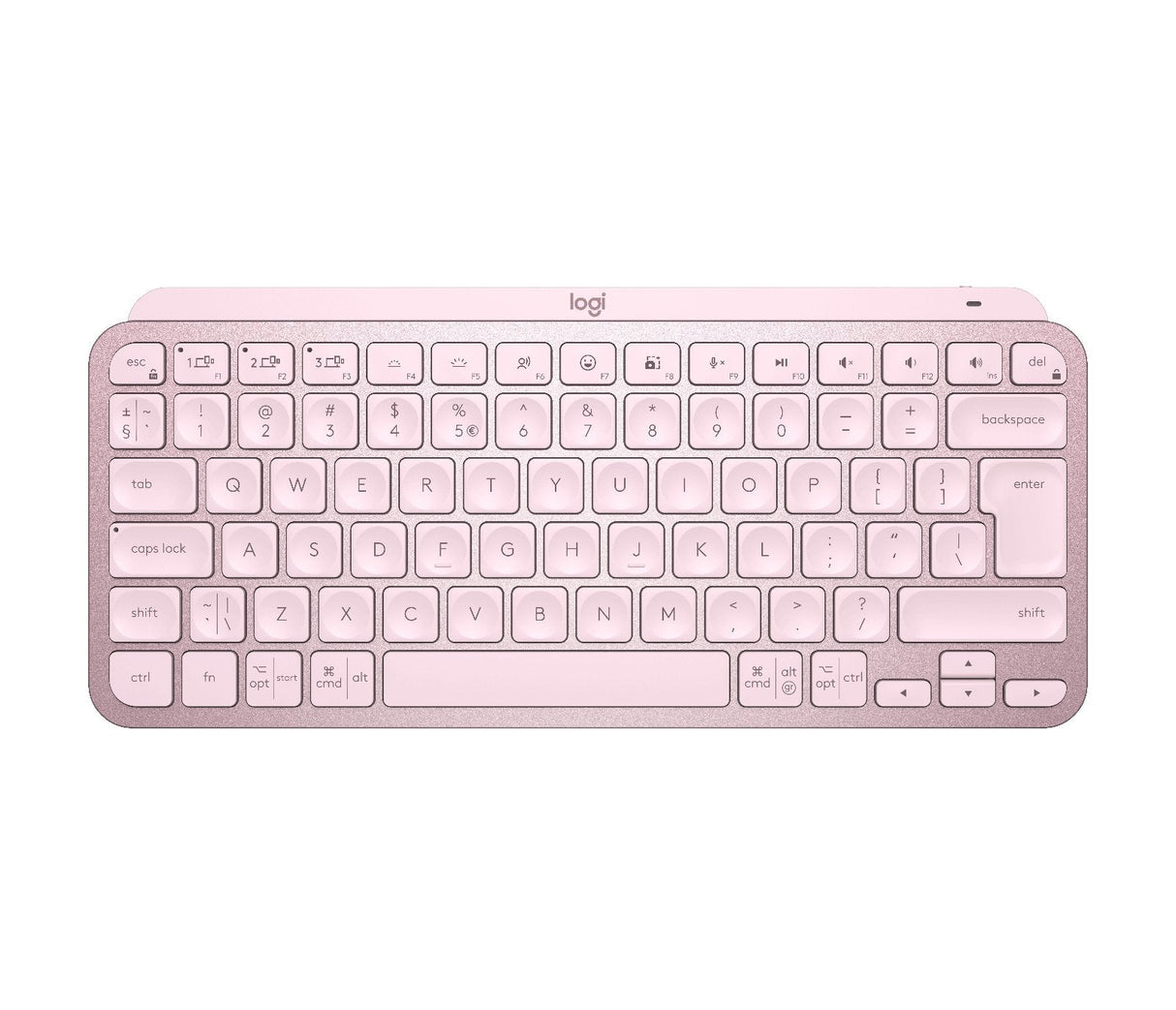 Teclado (Ingles) Mxkeys Mini Wrls Illuminated Rose - Us Int.L - Intnl