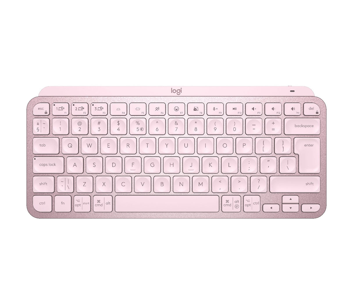 EAN 5099206099043 - Logitech Master MX Keys Mini teclado Oficina RF Wireless + Bluetooth QWERTY Internacional de EE.UU. Rosa imagen 1
