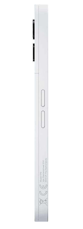 EAN 8718819372554 - Fairphone The (Gen 6) 16 cm (6.31") SIM doble Android 15 5G USB Tipo C 8 GB 256 GB 4415 mAh Blanco imagen 6