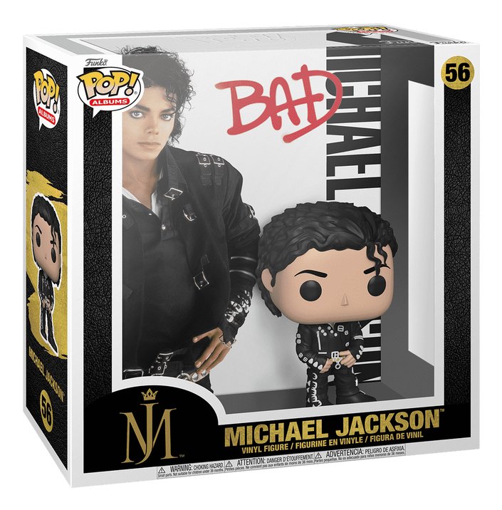 Funko Pop Estrellas Del Rock Albums Michael Jackson Bad 70599