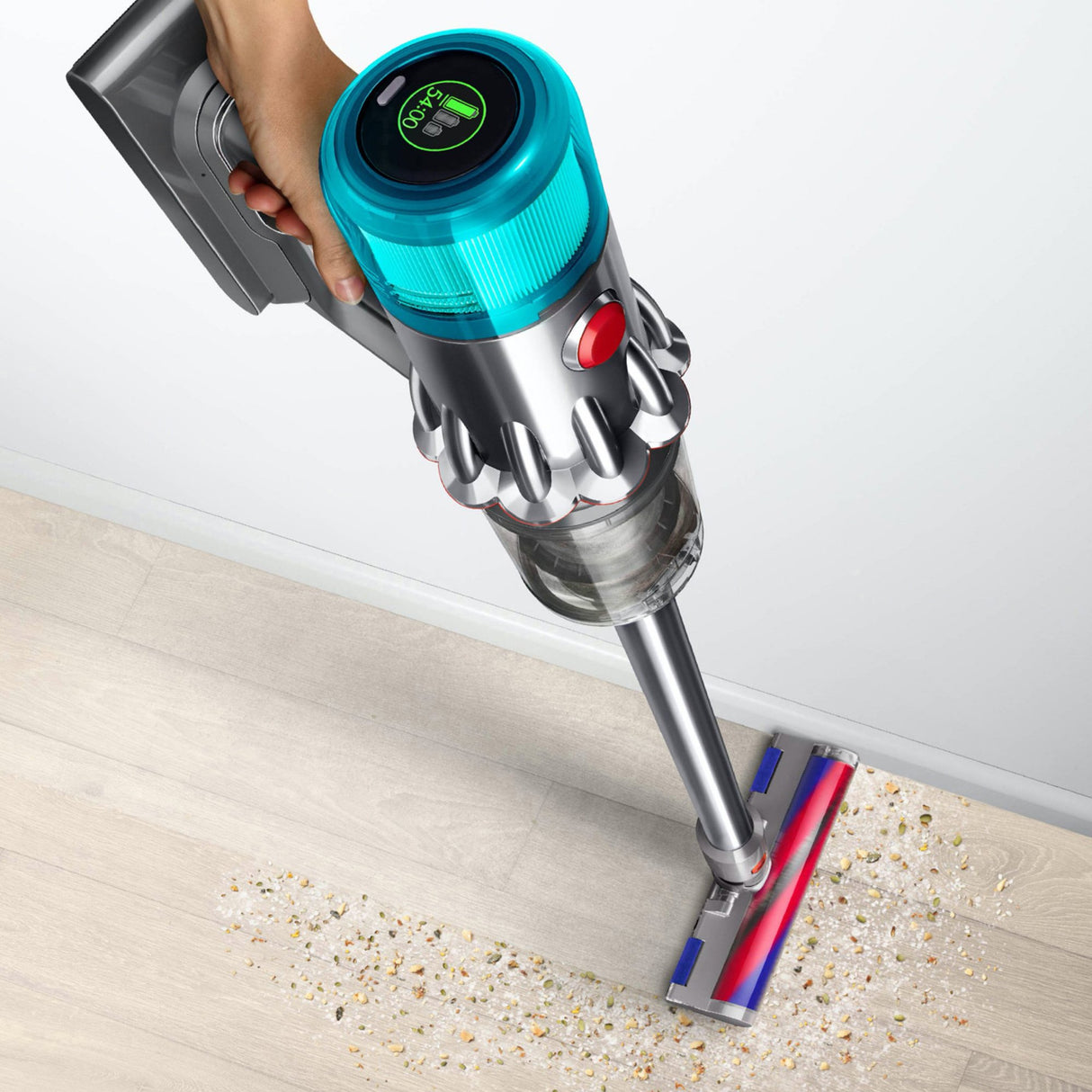 EAN 5025155108949 - Dyson V12 Origin Aspiradora escoba 2 en 1 Batería Secar HEPA Sin bolsa Níquel imagen 3