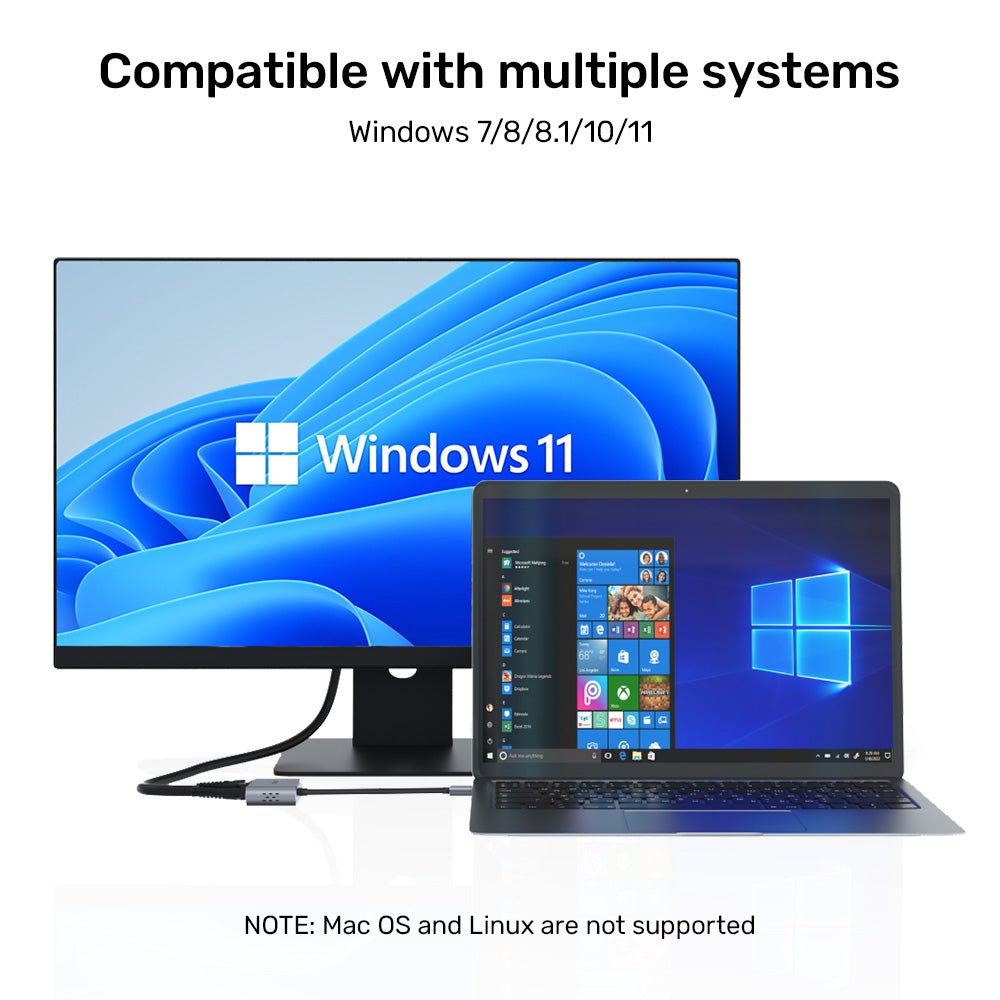 EAN 4894160047885 - UNITEK V1304A adaptador de cable de vídeo 0,15 m USB tipo A HDMI + VGA (D-Sub) Gris imagen 5