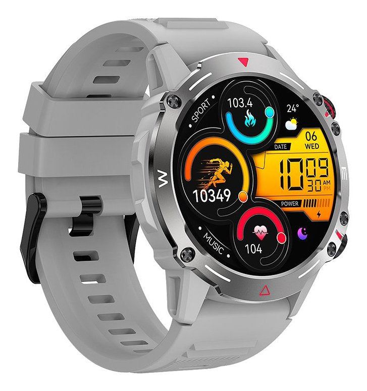 Cool Smartwatch Pantalla Amoled Adventure Silicona Gris