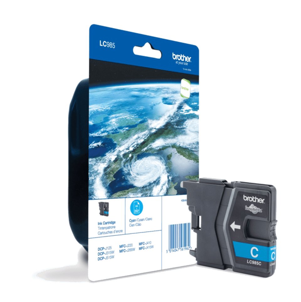EAN 5014047561962 - Brother LC985CBP cartucho de tinta 1 pieza(s) Original Cian imagen 1