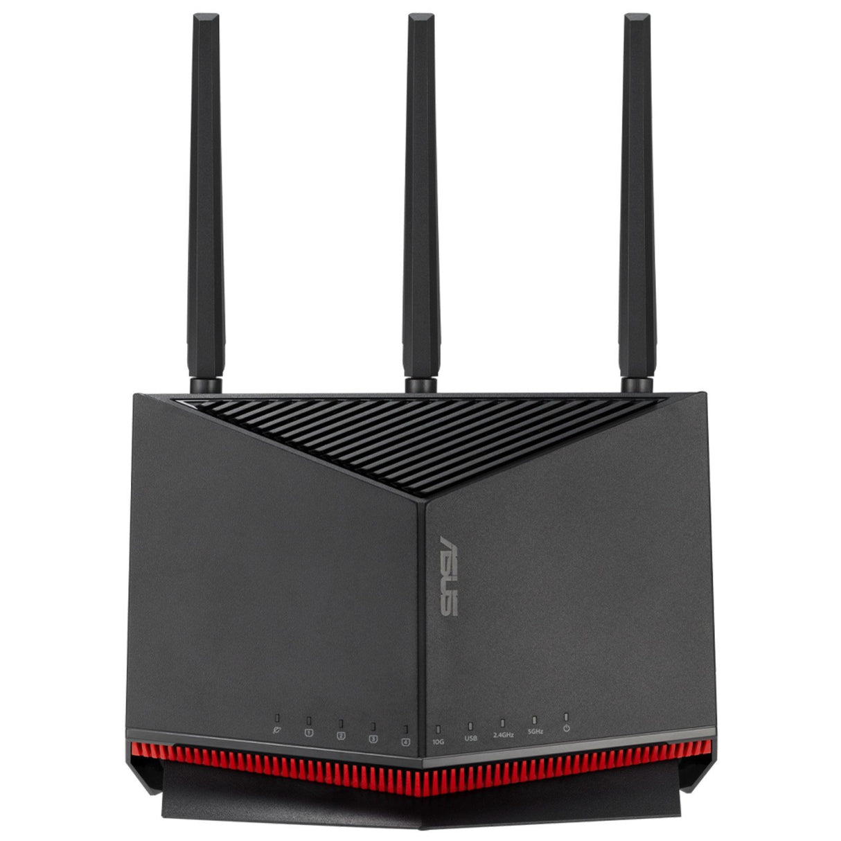 EAN 4711387581452 - ASUS RT-BE86U router inalámbrico 10 Gigabit Ethernet Doble banda (2,4 GHz / 5 GHz) Negro imagen 1