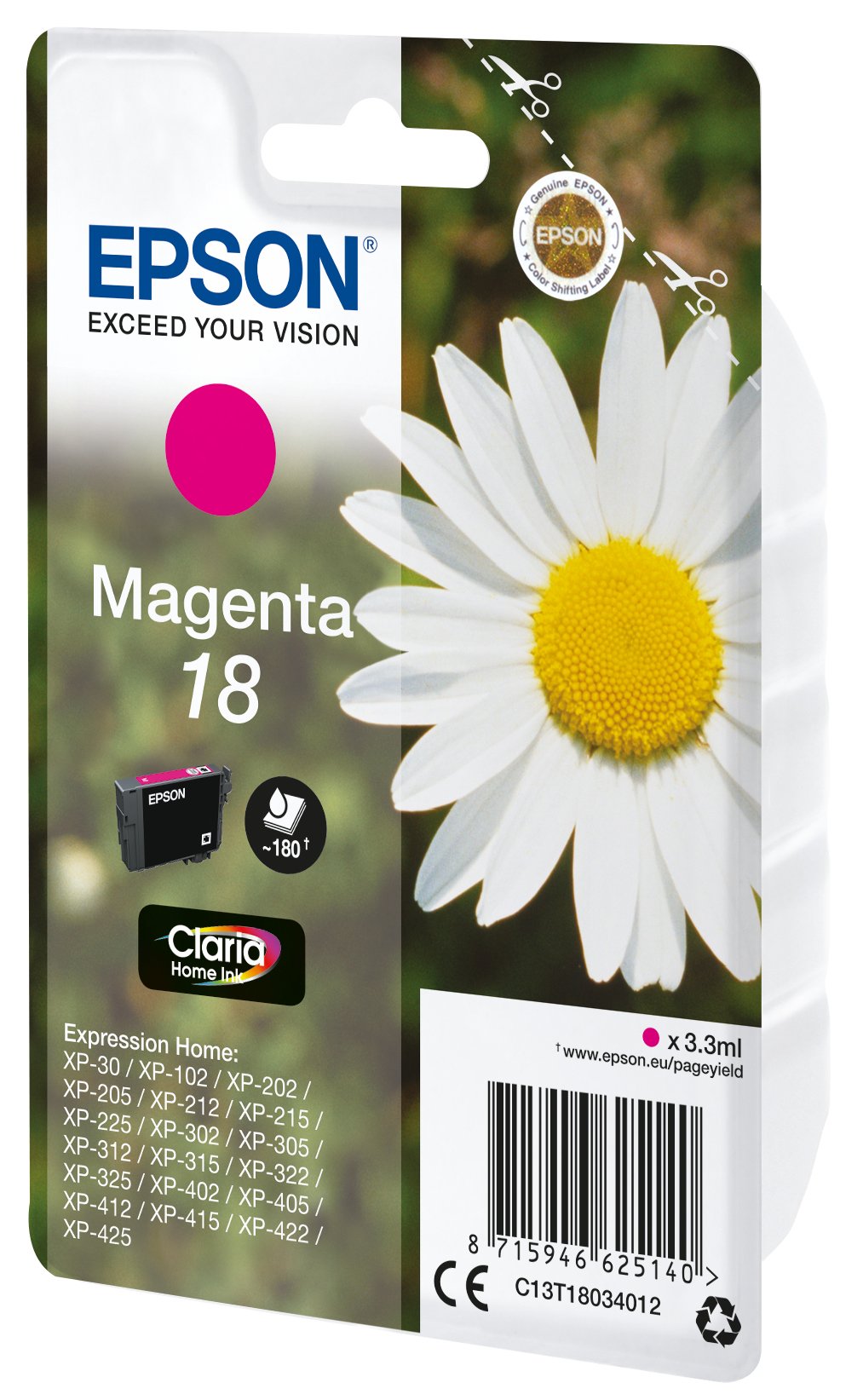 Tinta Original Epson 18 Magenta