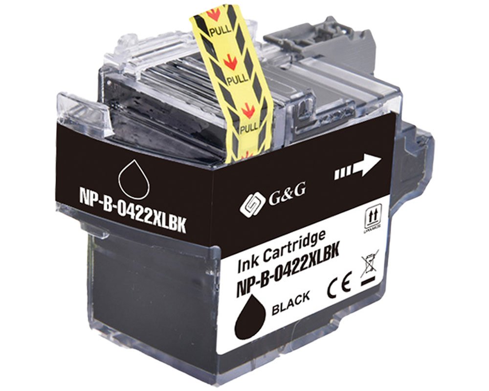G&G Tinte Komp. Con Brother Lc422xlbk Negro 3000 Copias