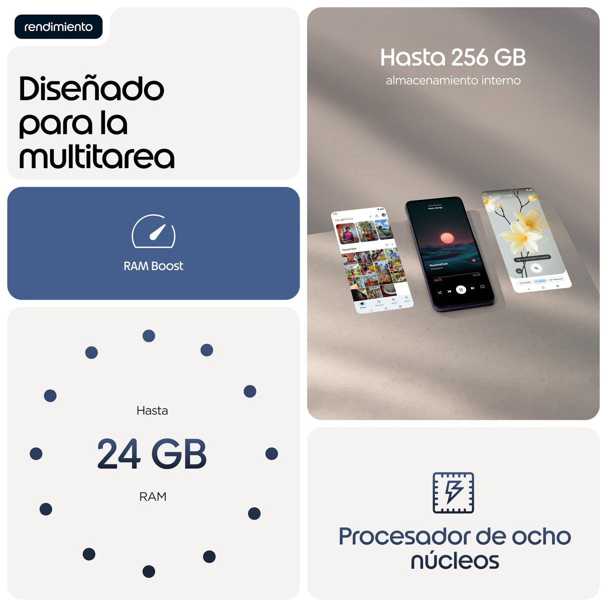EAN 0840493614496 - Motorola moto g17 power 17,1 cm (6.72") Ranura híbrida Dual SIM Android 15 USB Tipo C 8 GB 256 GB 6000 mA imagen 8