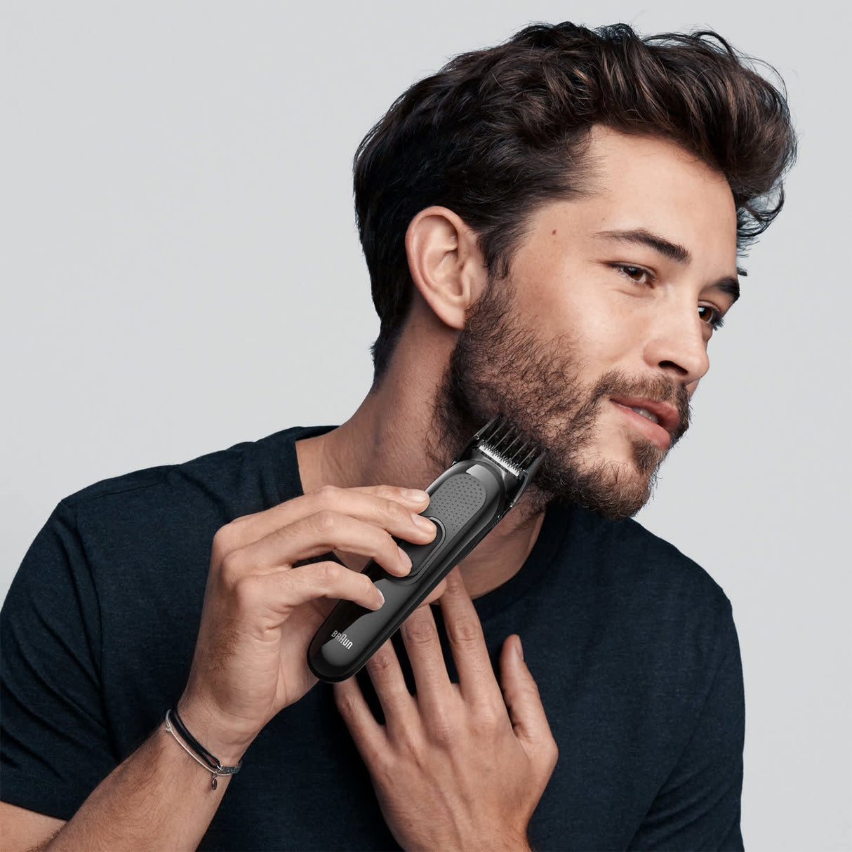 EAN 4210201282112 - Braun Multigroomer MGK3225 depiladora para la barba Batería 13 2,1 cm Negro imagen 5