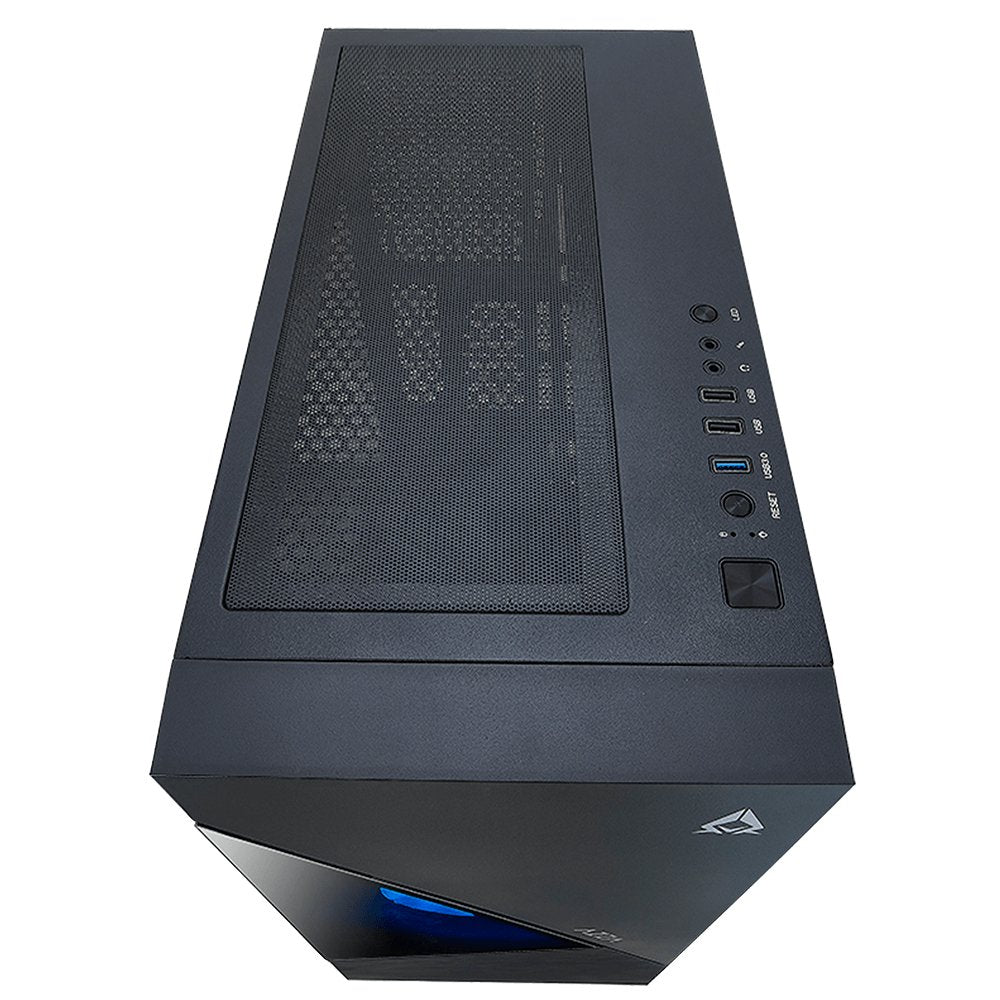 Caja Pc Azza Eclipse 440 Gaming Miditower Negro Rgb
