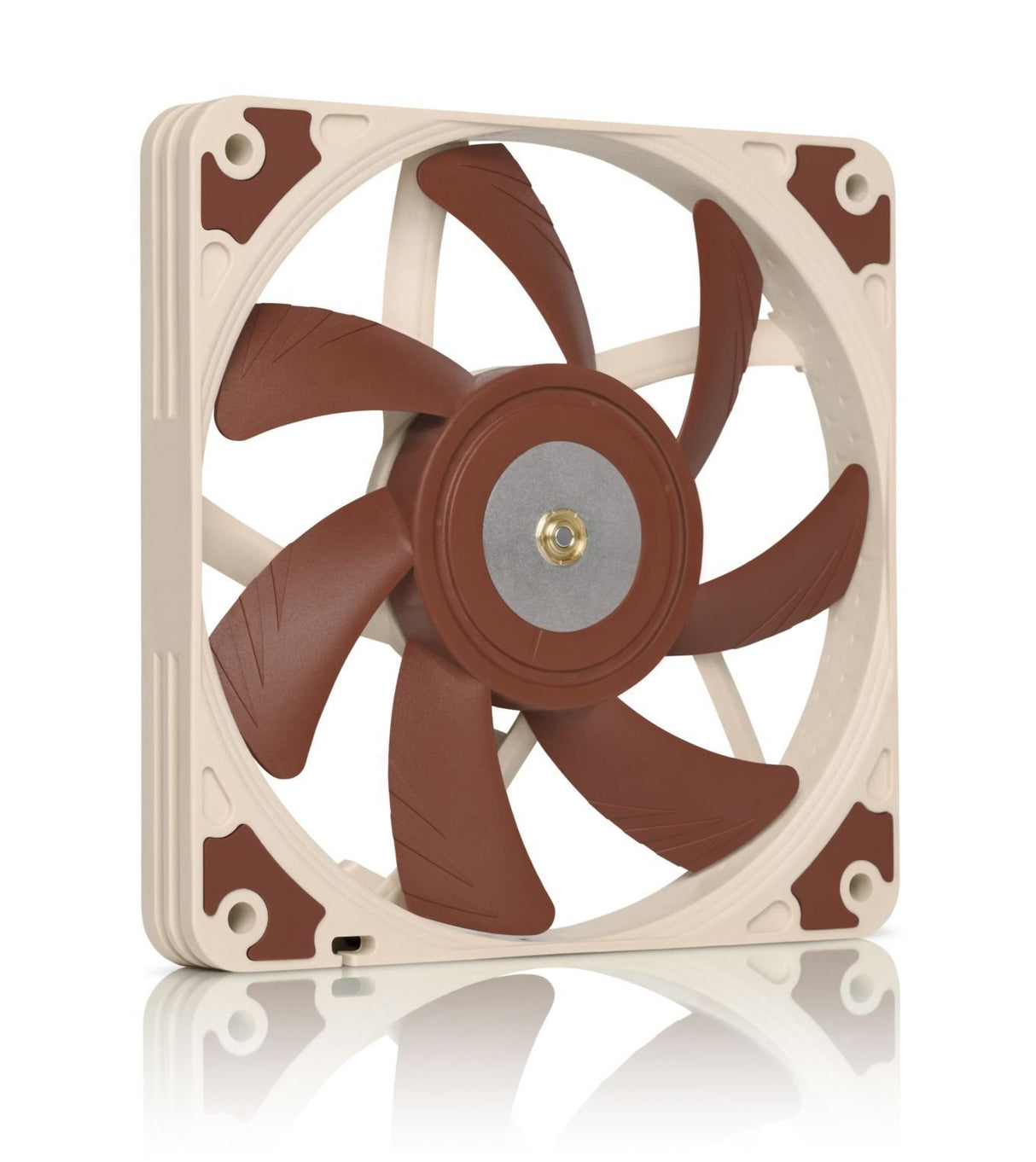 EAN 9010018100082 - Noctua NF-A12x15 PWM Carcasa del ordenador Ventilador 12 cm Beige, Marrón imagen 1