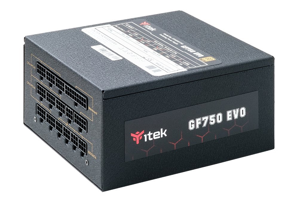 Fuente De Alimentación Itek Gf750 750 W 24-Pin Atx Atx Negro