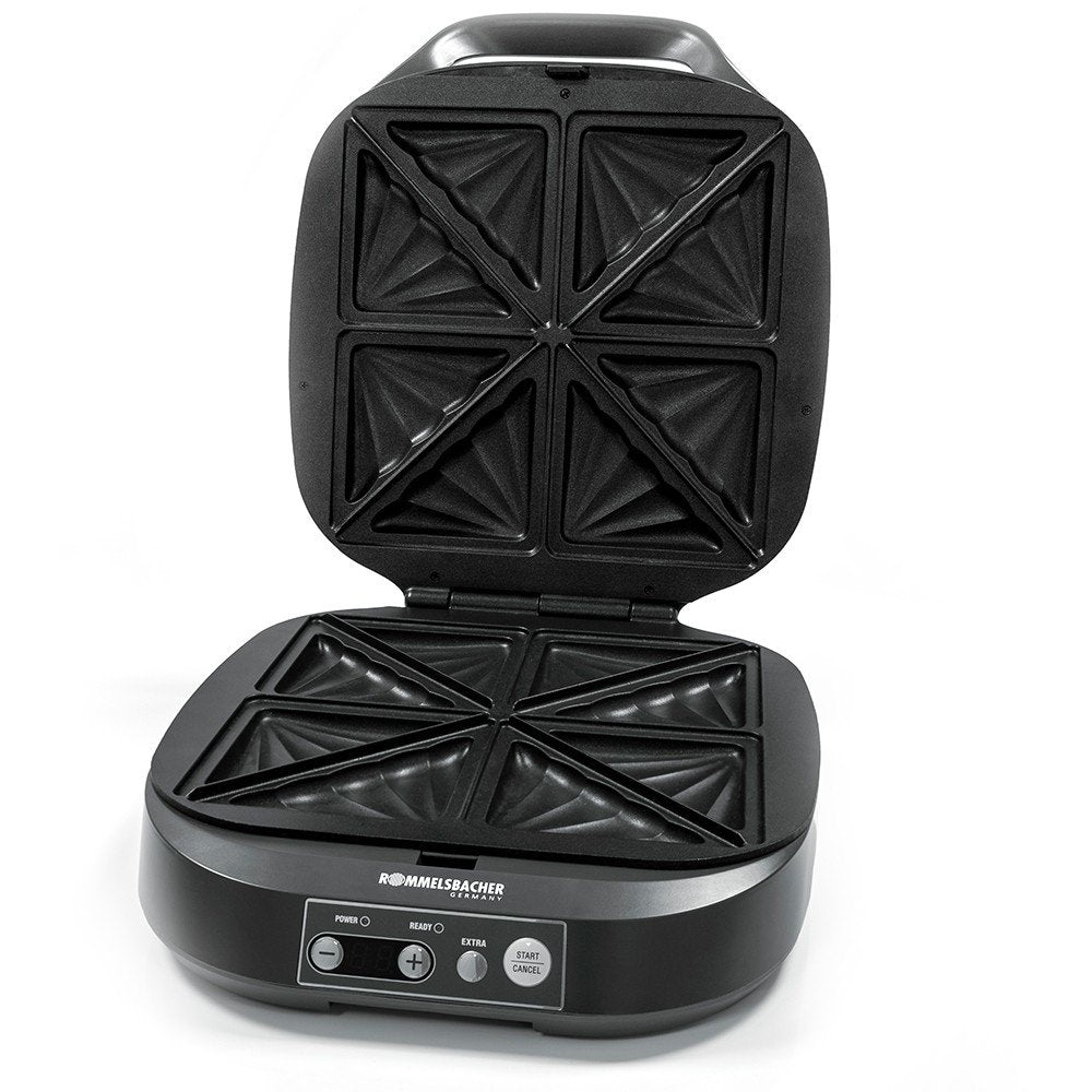 EAN 4001797291103 - Rommelsbacher ST 1800 sandwichera 1800 W Negro imagen 2
