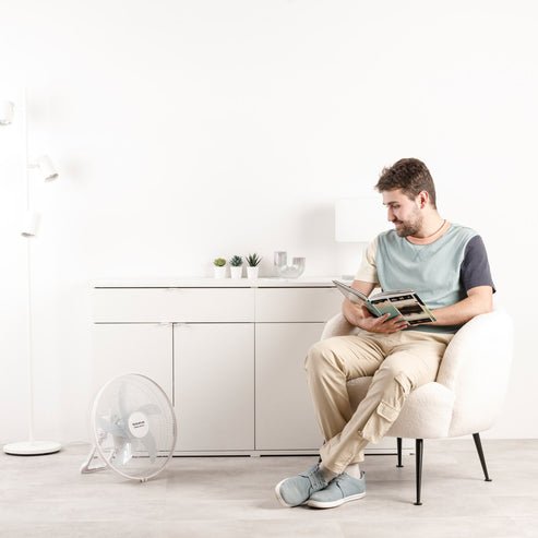 Ventilador Inalámbrico Taurus 4 En 1 Boreal 16cr Go 35 W Ø40 Cm