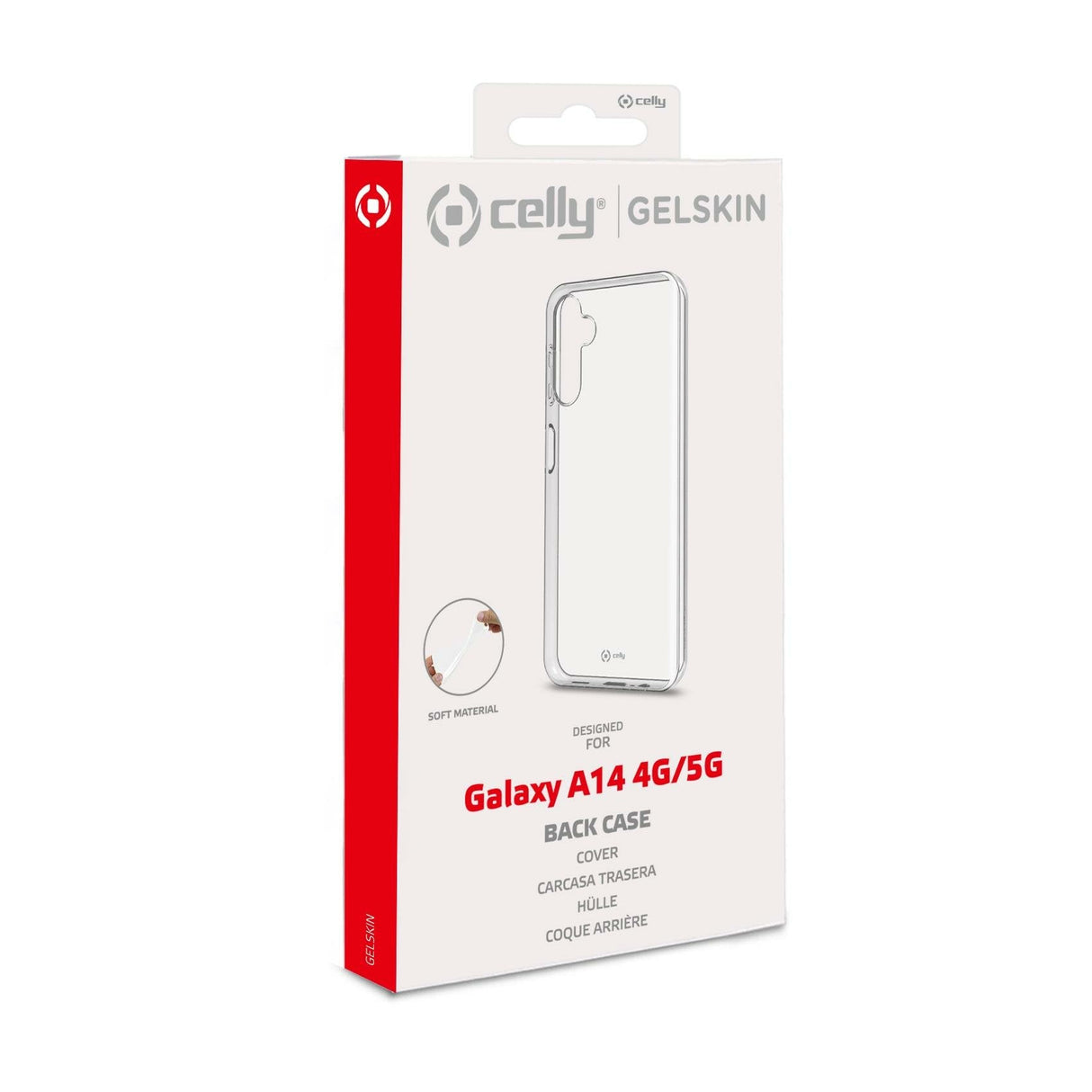 EAN 8021735200772 - Celly GELSKIN funda para teléfono móvil 16,8 cm (6.6") Transparente imagen 4