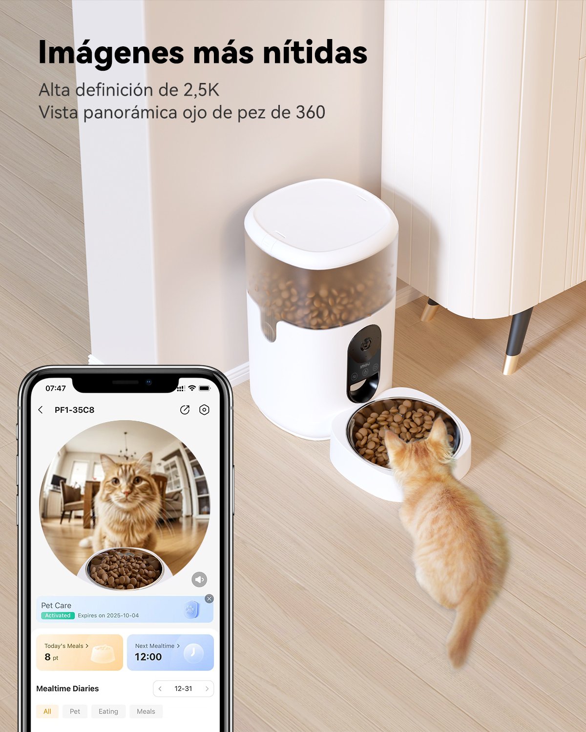 Imou Pf1 4l Video Pet Feeder