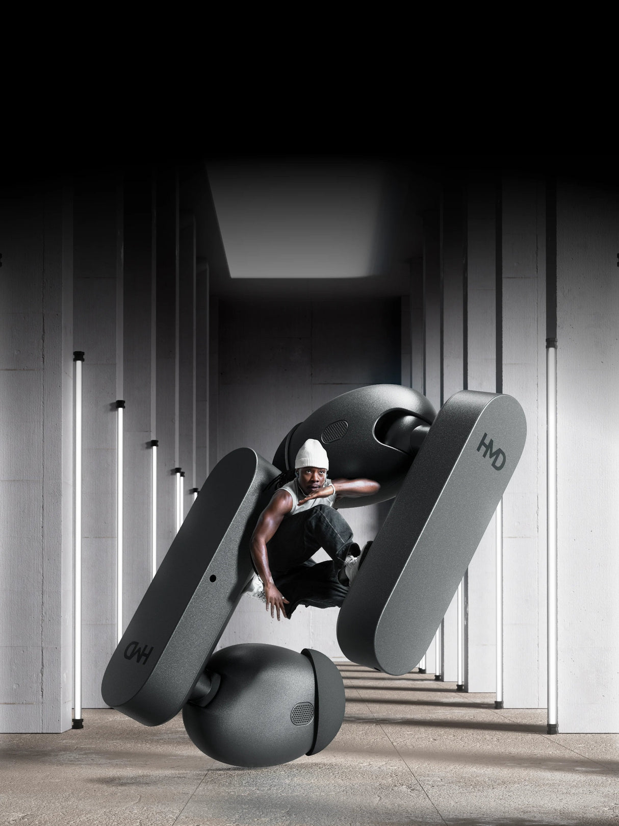 Auriculares Hmd Amped Buds Inalámbrico Bluetooth Negro