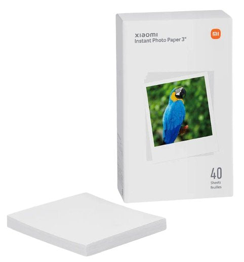 Papel Fotográfico Xiaomi Instant Photo Printer Para Impresora Xiaomi Instant Photo 1s 3' 40 Hojas