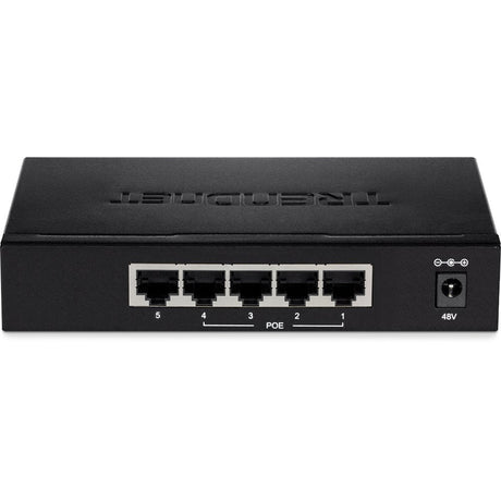 EAN 0710931161267 - Trendnet TPE-TG50ES switch Gestionado Gigabit Ethernet (10/100/1000) Energía sobre Ethernet (PoE) Negro imagen 3