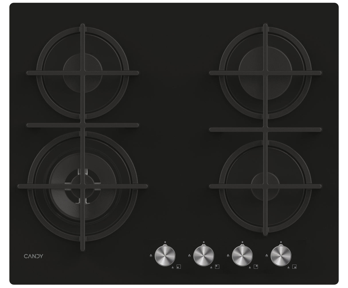 EAN 8059019002217 - Candy CDK6GF4WEKB Negro Integrado 59.5 cm Encimera de gas 4 zona(s) imagen 1