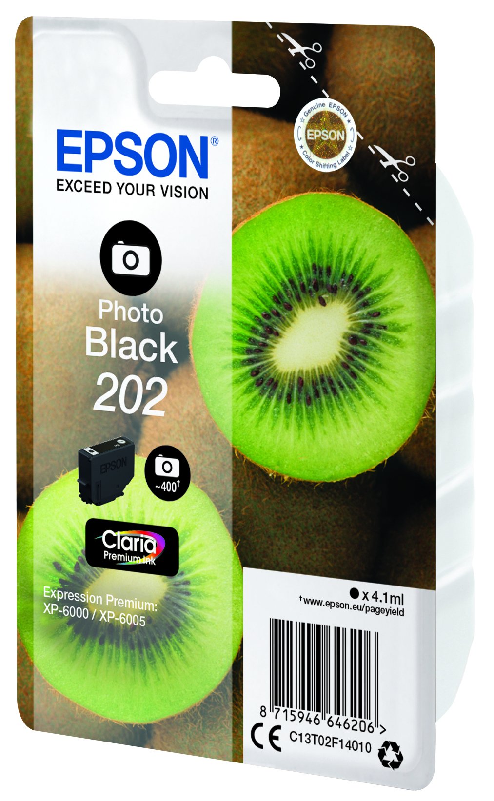 Tinta Epson 202 Negro Photo C13t02f14010