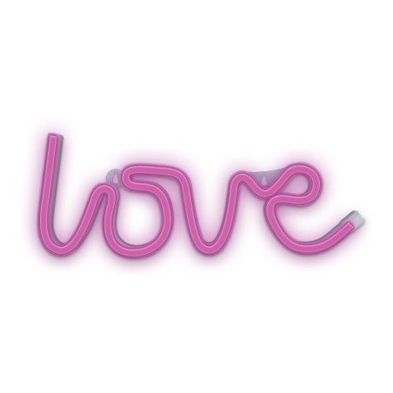 Lampara Forever Neon Led Love Pink