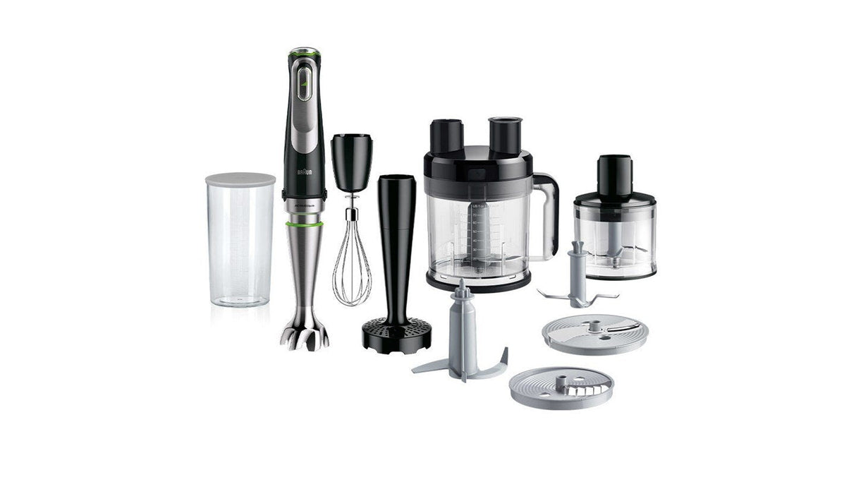 EAN 8021098775177 - Braun MultiQuick 9 MQ 9187XLI 0,6 L Batidora de inmersión 1200 W Negro, Acero inoxidable imagen 1