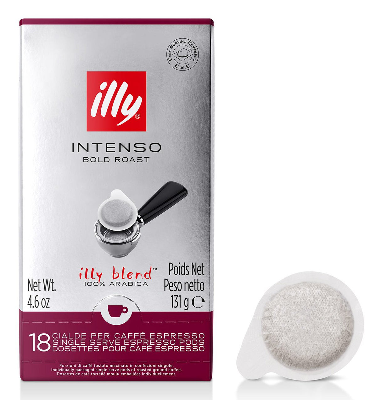 EAN 8003753130439 - Illy 7999 bolsita y cápsula de café Dosis de café Tueste oscuro 18 pieza(s) imagen 2