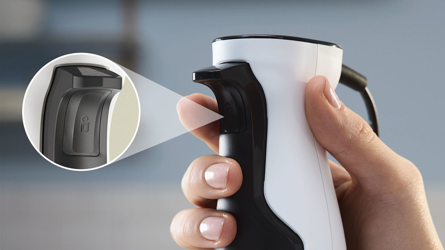 Batidora De Mano Bosch Msm4w210  Ergomaster, 600 W, Blanco