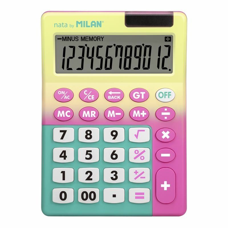EAN 8411574092469 - Milan Sunset calculadora Escritorio Calculadora básica Colores surtidos imagen 4