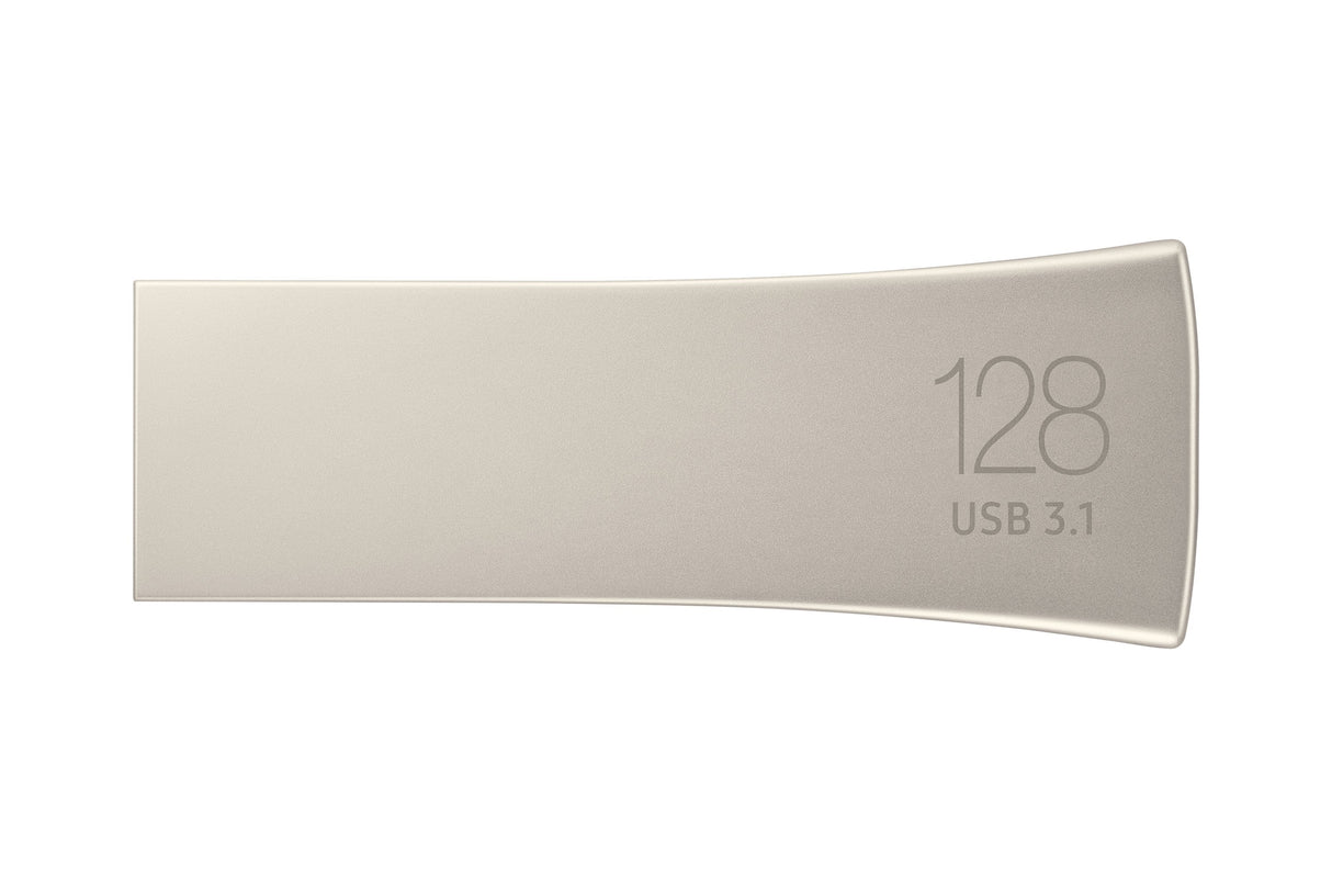 Pendrive Samsung Bar Plus Silver 128gb Usb 3.1 300mb S Lectura