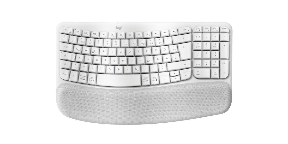 EAN 5099206117426 - Logitech 920-012284 teclado Oficina RF Wireless + Bluetooth QWERTZ Alemán Blanco imagen 1