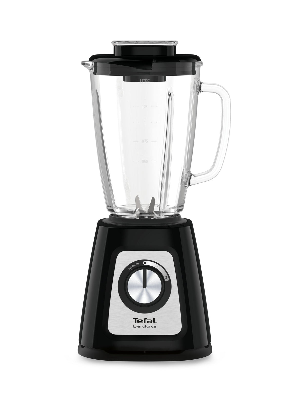 EAN 3016661152610 - Tefal BlendForce II BL4358 1,25 L Batidora de vaso 800 W Negro, Acero pulido imagen 3