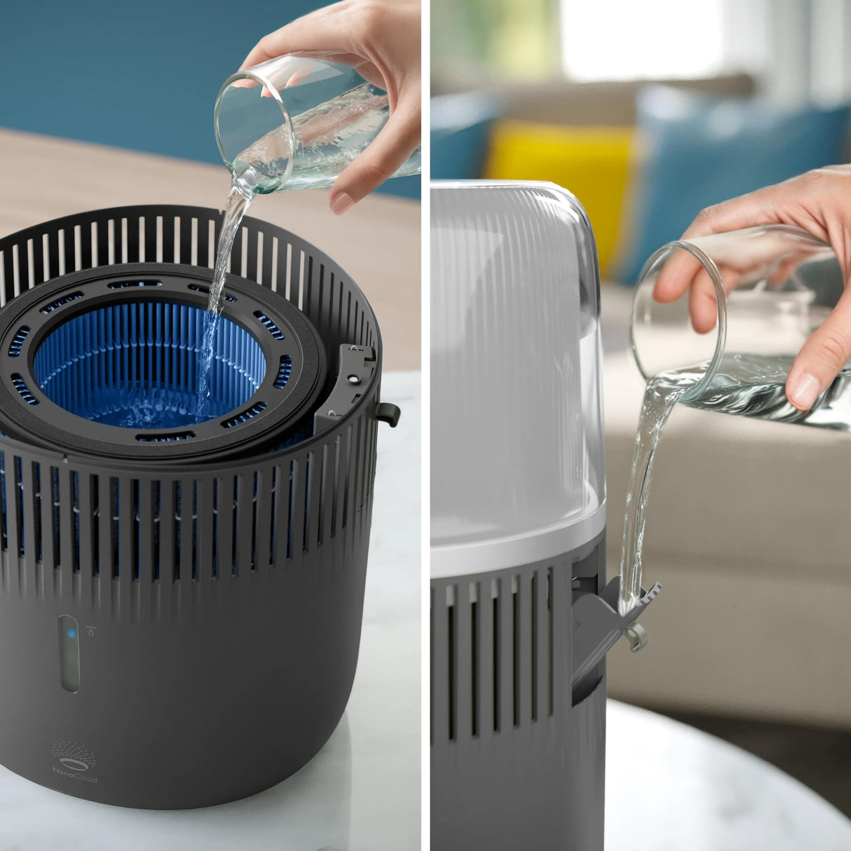 EAN 8720389058837 - Philips 5000 series HU5710/03 humidificador Ultrasónica 4,5 L Plata 14,1 W imagen 9