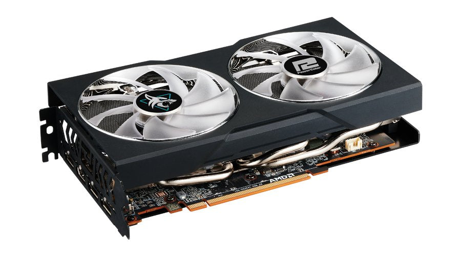 Tarjeta Gráfica Powercolor Rx 7600 Hellhound 8gb Ddr6 Hdmi + 3xdp