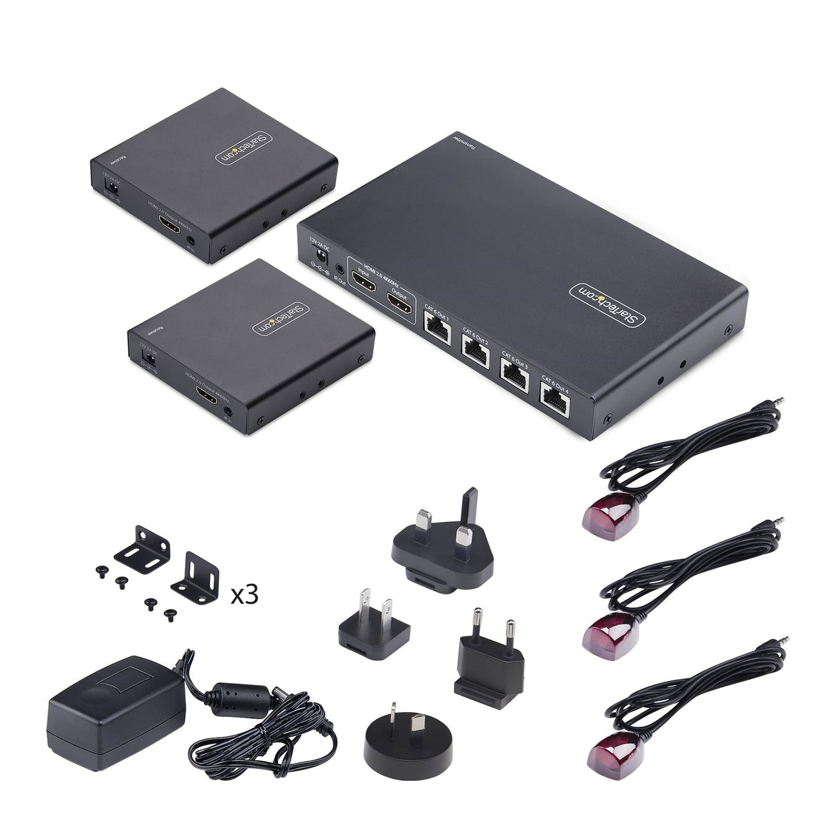 EAN 0065030916165 - StarTech.com 4K7014IC-EXTEND-HDMI extensor audio/video Transmisor y receptor de señales AV Negro imagen 3
