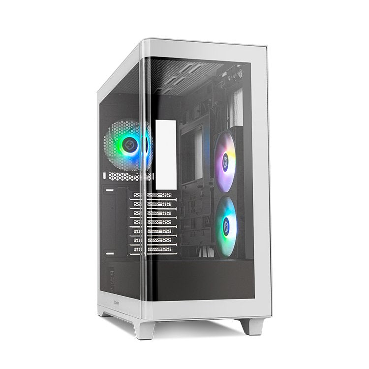EAN 8436587976094 - NOX Hummer ETHER Midi Tower Negro, Blanco imagen 3