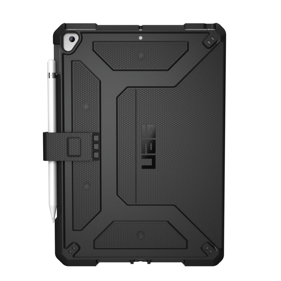Funda Tablet Uag Metropolis Black Para Ipad 2019 10.2"