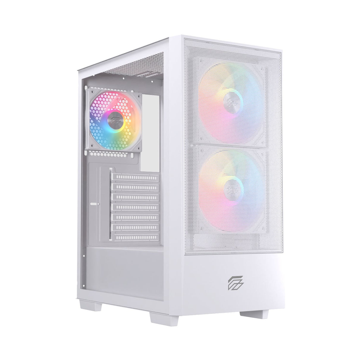 EAN 6977277360004 - Einarex EXCS-PL-100R-W carcasa de ordenador Midi Tower Blanco imagen 2