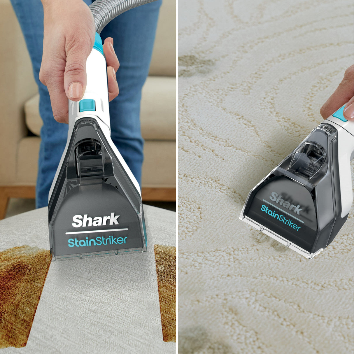 Shark Style Iq Px200eut Máquina De Limpieza De Alfombras De Mano Profundo / Interina Blanco