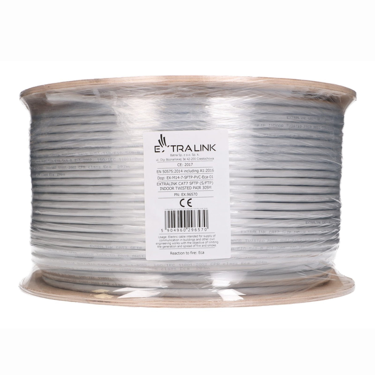 Extralink Cat7 Sftp (S Ftp) Innenbereich Netzwerkcable Twisted Pair 305m