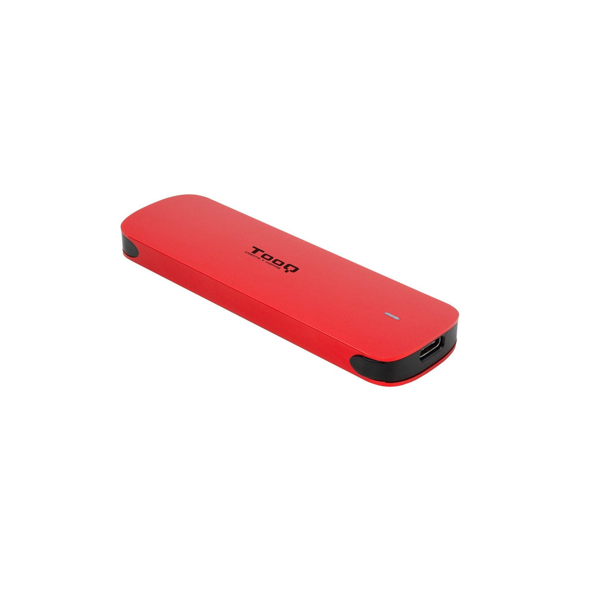 Tooq Caja Externa M.2 Nvme Usb3.1 Gen2 Aluminio - Rojo