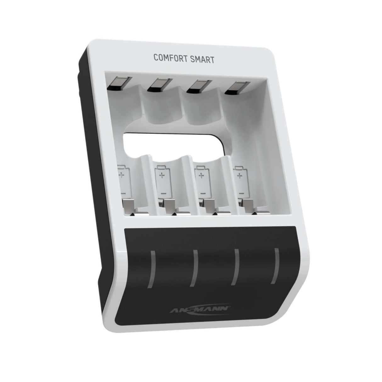 Cargador Ansmann Comfort Smart Entrada Usb Para 1-4 Nimh