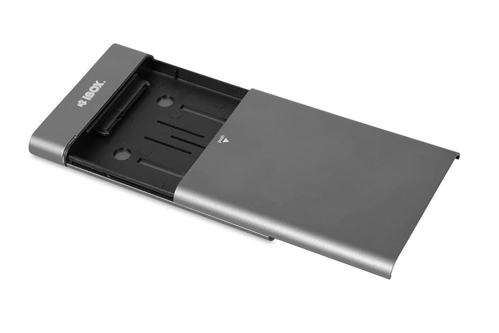 EAN 5903968680534 - iBox IEUHDD6 caja para disco duro externo Carcasa de disco duro/SSD Gris 2.5" imagen 4