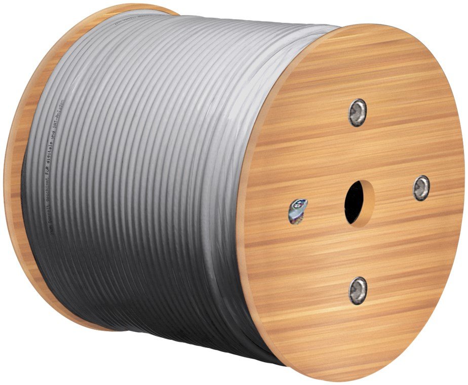 Goobay 96095 Cable De Red 305 M Cat6a S/Ftp (S-Stp) Gris