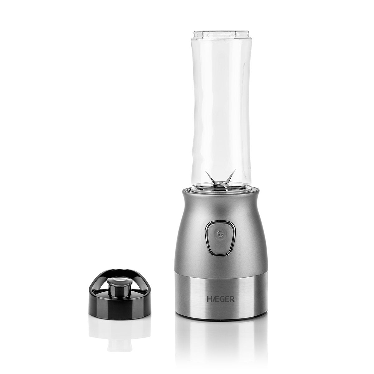 EAN 5608475033216 - Haeger LQ-2E1.009A licuadora 0,6 L Licuadora de vaso 500 W Gris, Acero inoxidable imagen 3