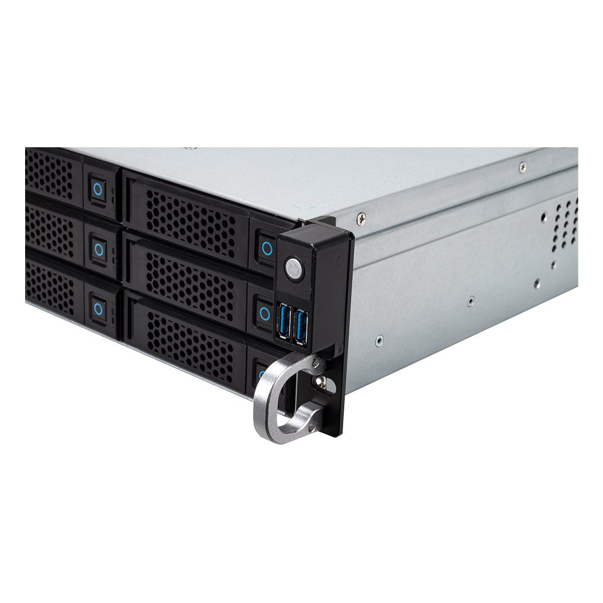 EAN 6940533545057 - UNYKAch 80.20.12 carcasa de ordenador Estante Negro, Plata imagen 4