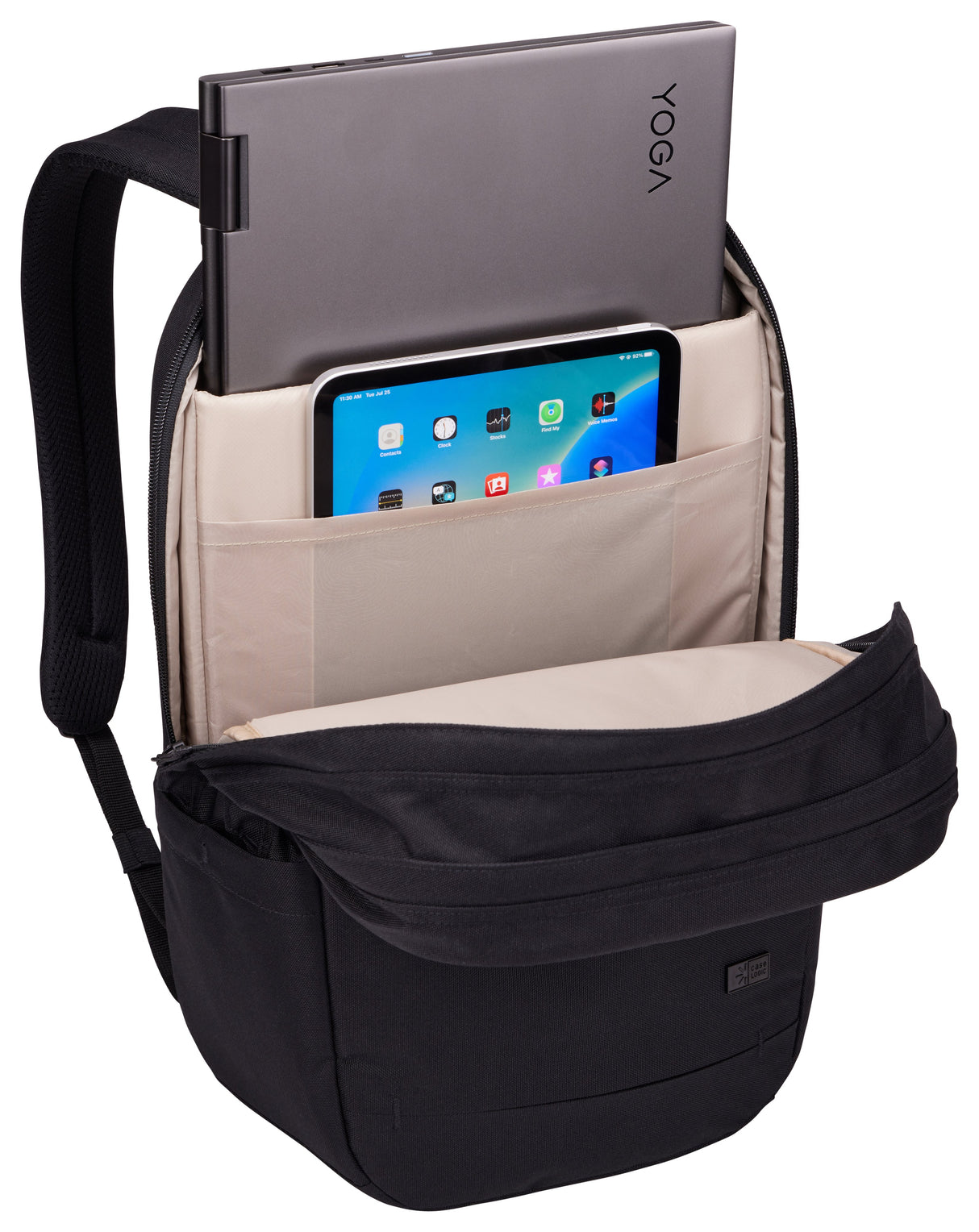 EAN 0085854256384 - Case Logic Invigo Eco INVIBP116 Black 39,6 cm (15.6") Mochila Negro imagen 5