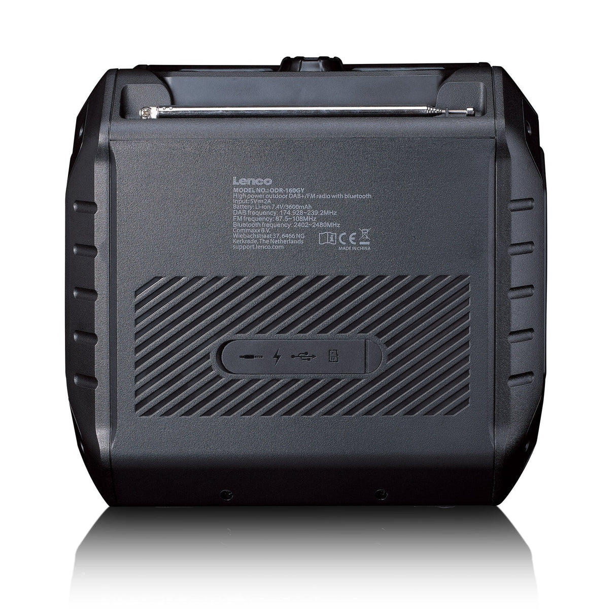 Lenco Odr-160gy Grau